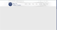 Desktop Screenshot of blueoxtimberframes.com